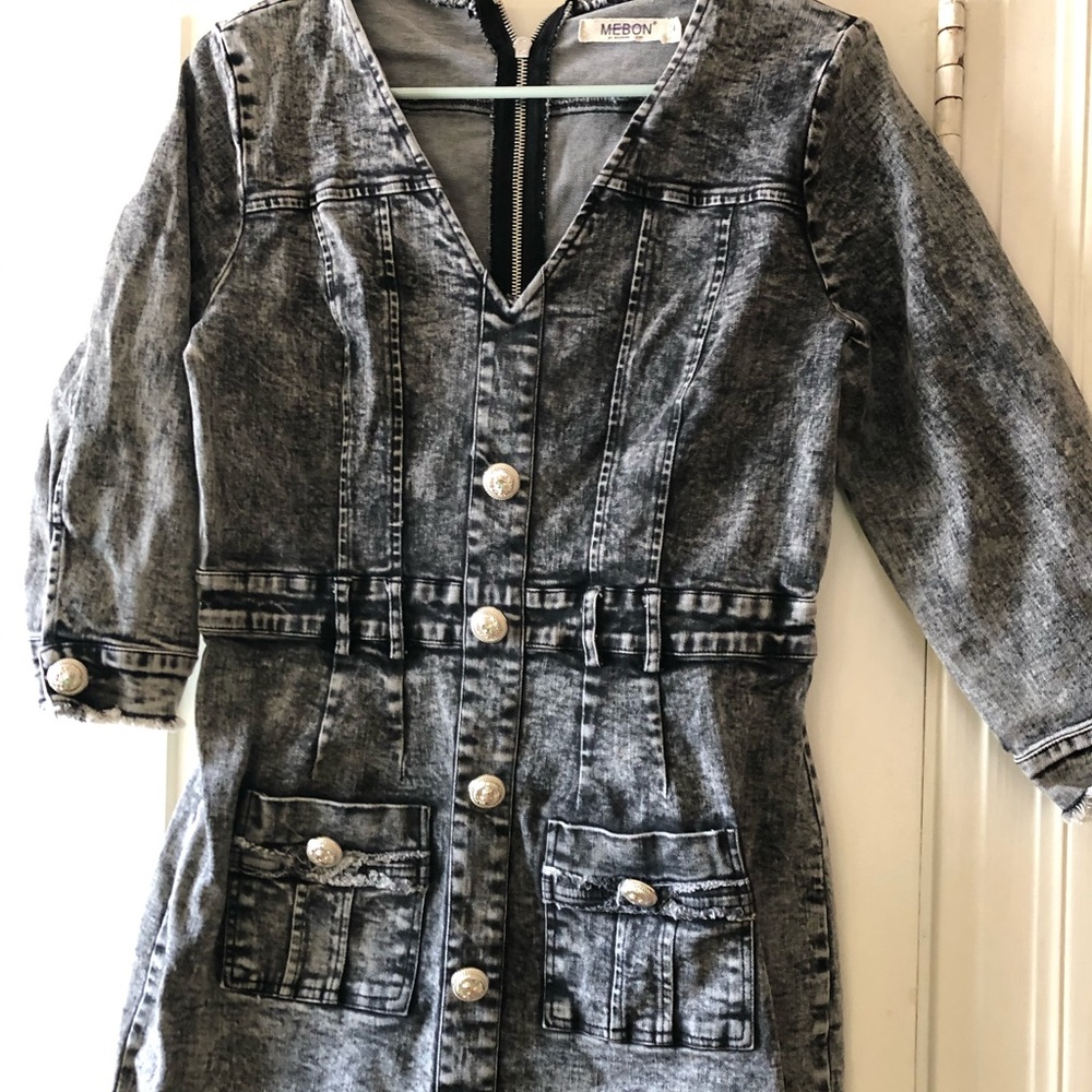 Denim “Jumpsuit” Dress